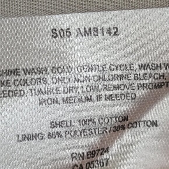 Columbia Rugged Outdoors Sportswear Canvas Pants Gray Mens 33 X 30 - Picture 6 of 8